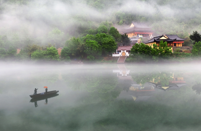 十里云河_云和湖仙宫景区