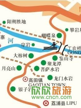 路线 正文    2月27日        l先生攻略:第三天,阳朔单车游,银子岩