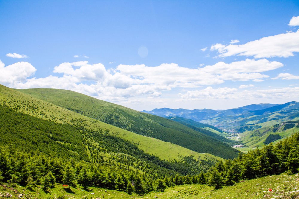 不一样的风景,五台山夏天的风景图片