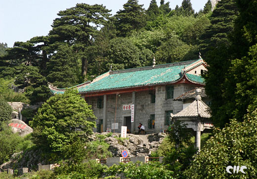 衡山高台寺图片