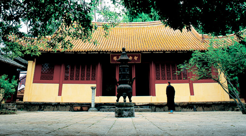 智者塔院_汉中天台山