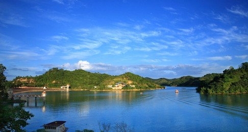 梅州益塘水库风景区图片