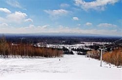 吉林长白山滑雪场