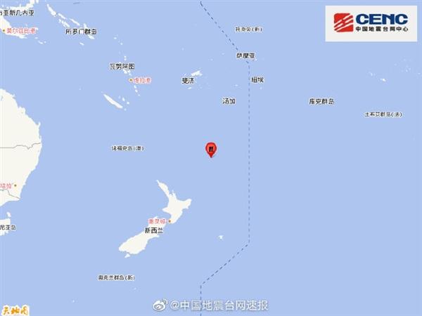新西兰北部发生7.2级地震：官方发布海啸预警